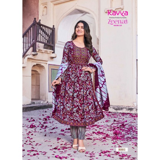 KAVYA KURTI ZEENAT VOL 8