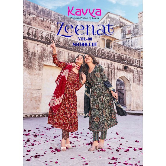 KAVYA KURTI ZEENAT VOL 8