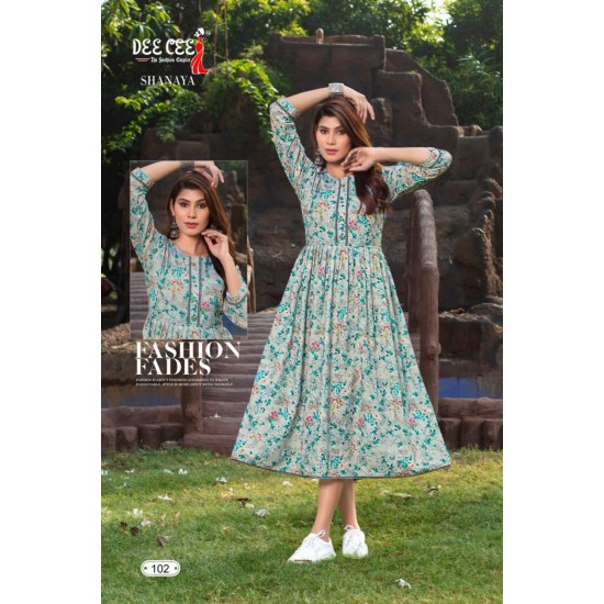 DEE CEE KURTI SHANAYA 3XL 4XL