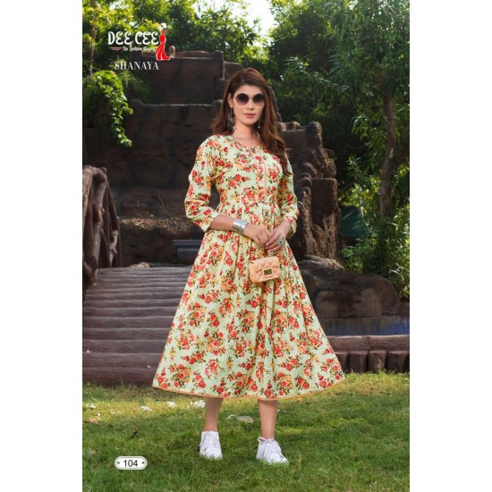 DEE CEE KURTI SHANAYA 3XL 4XL