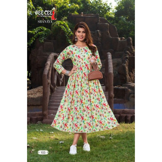 DEE CEE KURTI SHANAYA 3XL 4XL