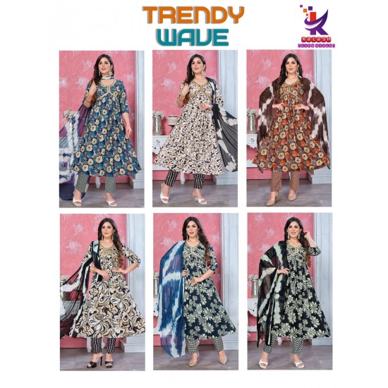 kalash kurti TRENDY WAVE