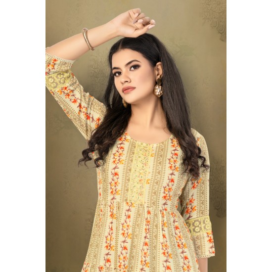 HIRWA KURTI SHEFALI VOL 3