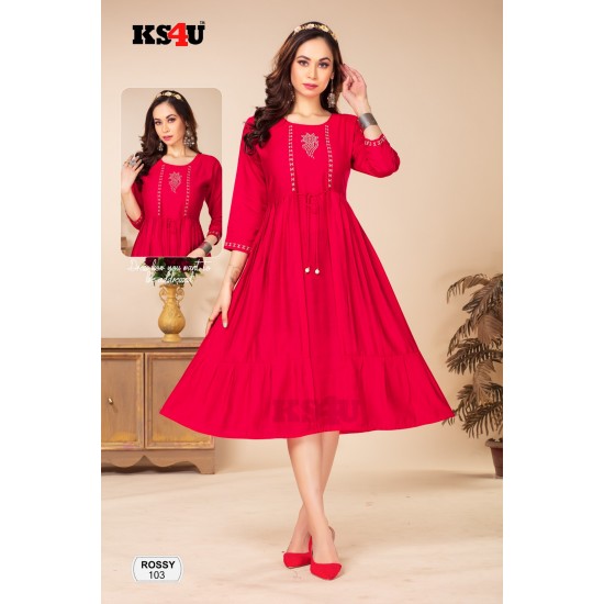 KS4U KURTI ROSSY