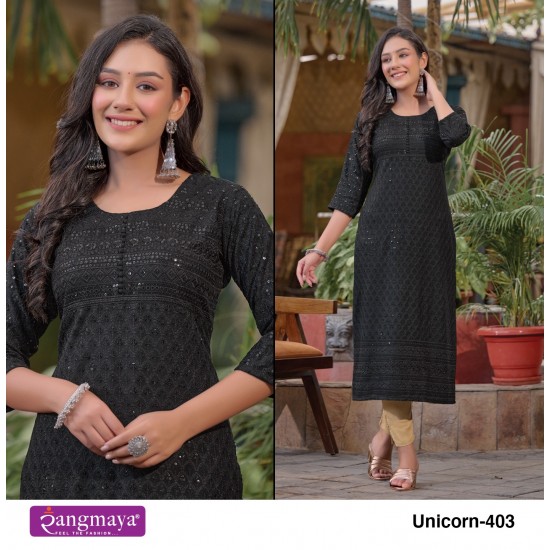 RANGMAYA KURTI UNICORN 4