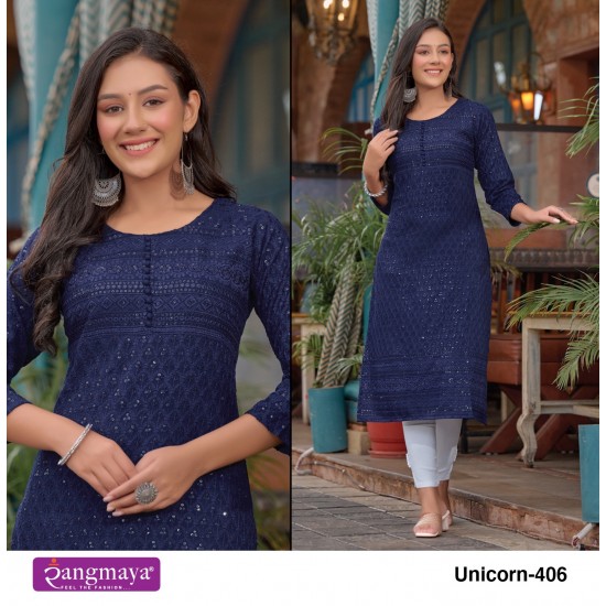 RANGMAYA KURTI UNICORN 4