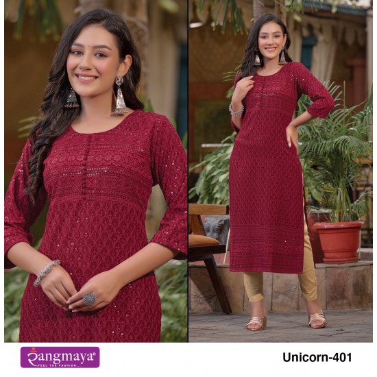 RANGMAYA KURTI UNICORN 4