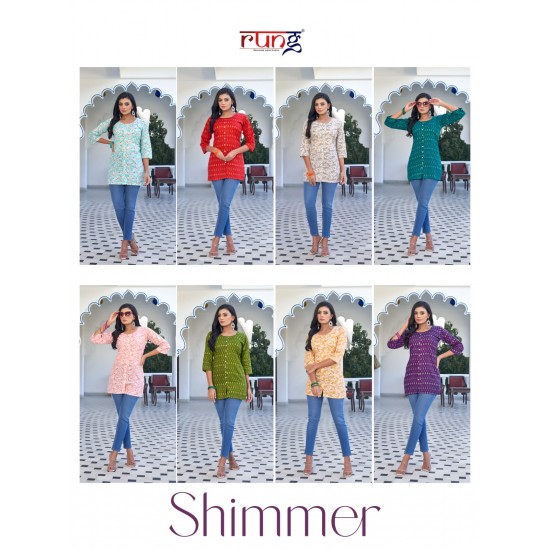 RUNG KURTI SHIMMER