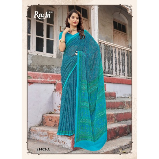 RUCHI SAREES Star Chiffon 95 