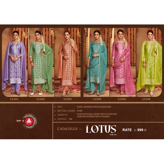 TRIPLE A KURTI LOTUS VOL-2