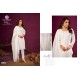 Isavasyam kurti White Handwok