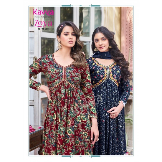 KAVYA KURTI ZOYA VOL 1 