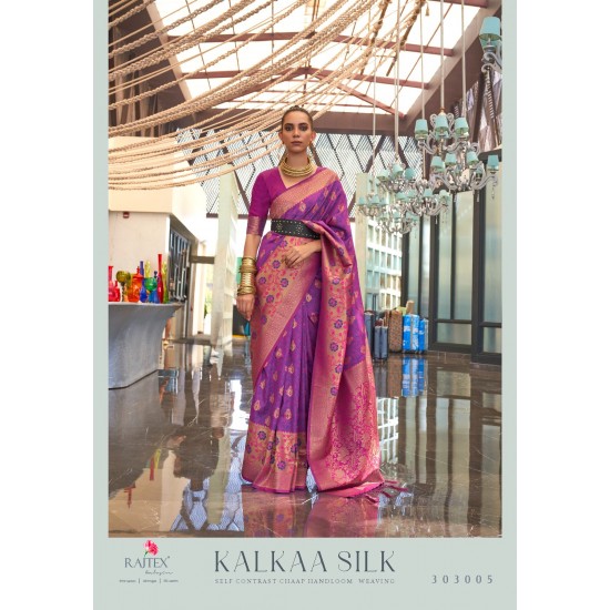 RAJTEX SAREES KALKAA SILK