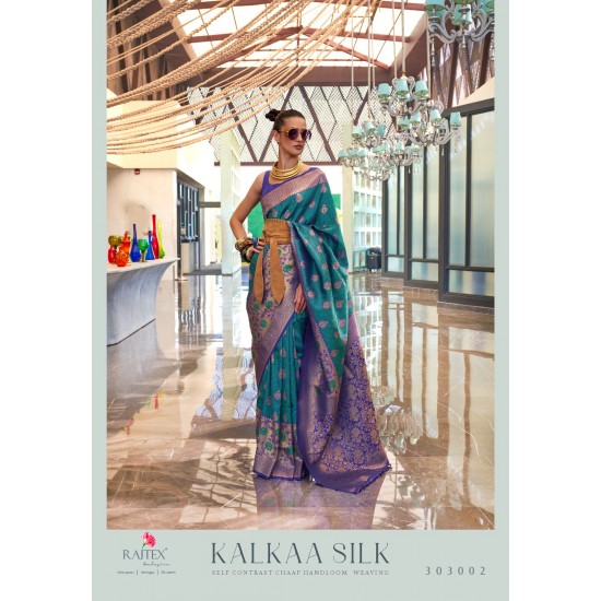 RAJTEX SAREES KALKAA SILK