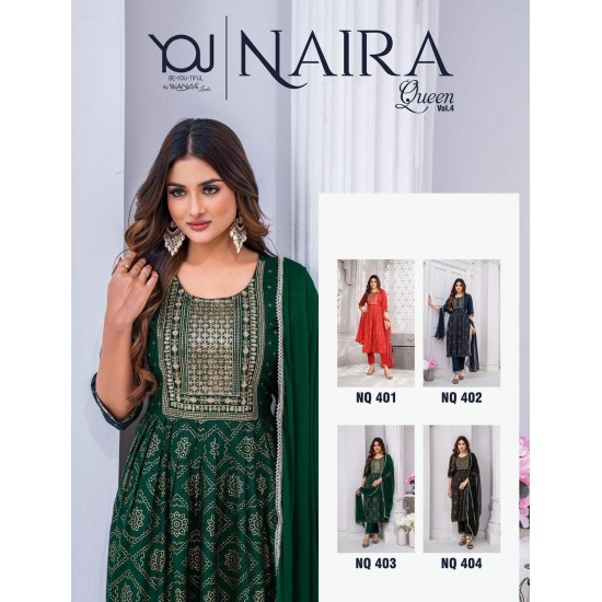 Wanna kurti Naira Queen Vol 6