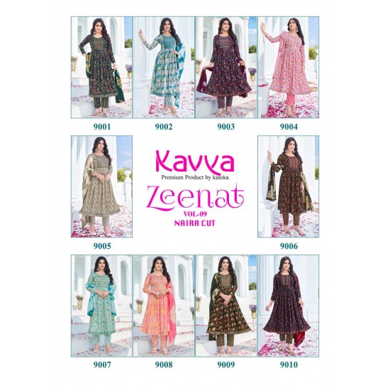 KAVYA KURTI ZEENAT VOL 9