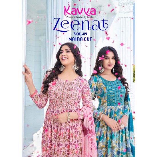 KAVYA KURTI ZEENAT VOL 9