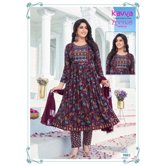 KAVYA KURTI ZEENAT VOL 9