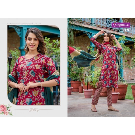 RANGMAYA KURTI SURBHI 