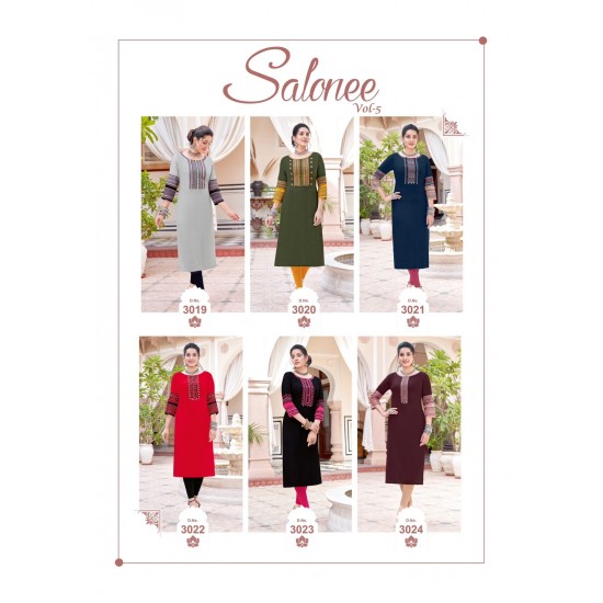 WOOGLEE KURTI Salonee Vol 5