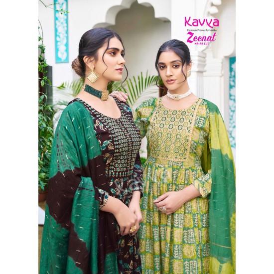 KAVYA KURTI ZEENAT VOL 10