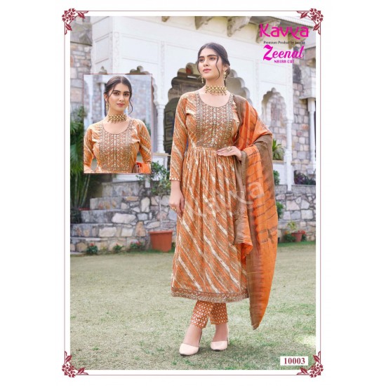 KAVYA KURTI ZEENAT VOL 10