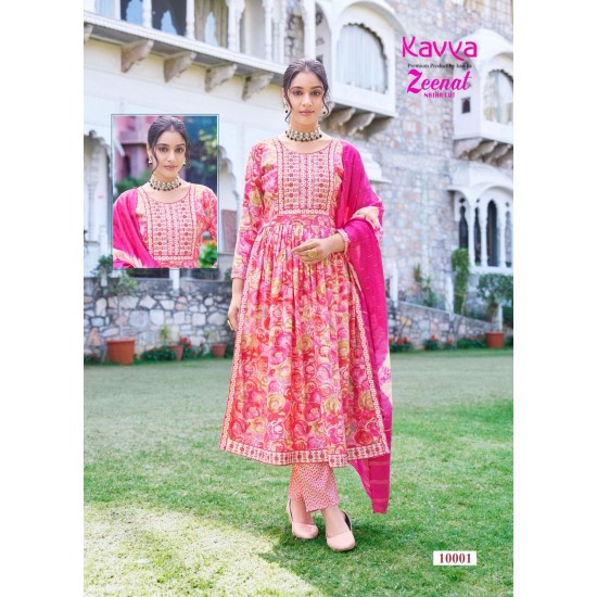 KAVYA KURTI ZEENAT VOL 10