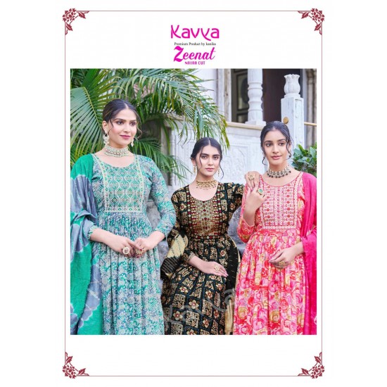 KAVYA KURTI ZEENAT VOL 10