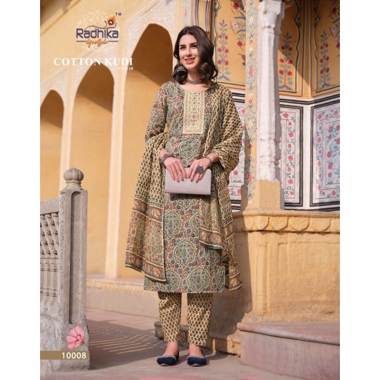 RADHIKA lifestyle COTTON KUDY VOL 10