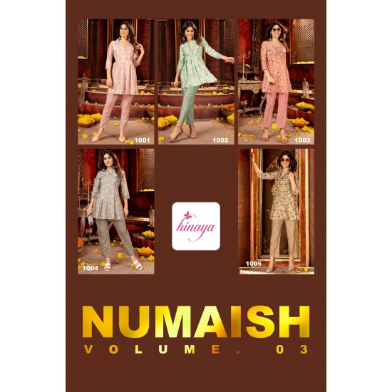 HINAYA KURTI NUMAISH VOL-3