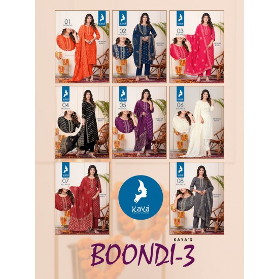 KAYA KURTI BOONDI 3