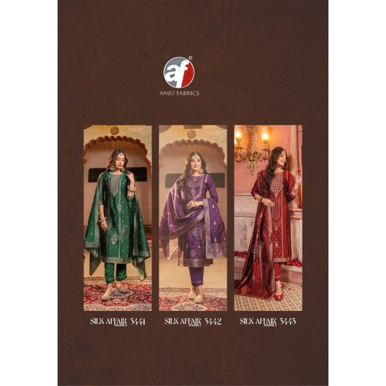 AF KURTI SILK AFFAIR VOL 3