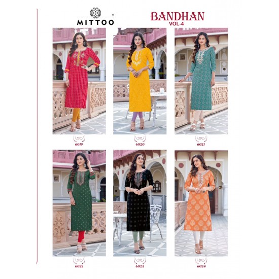 MITTOO KURTI Bandhan Vol 4