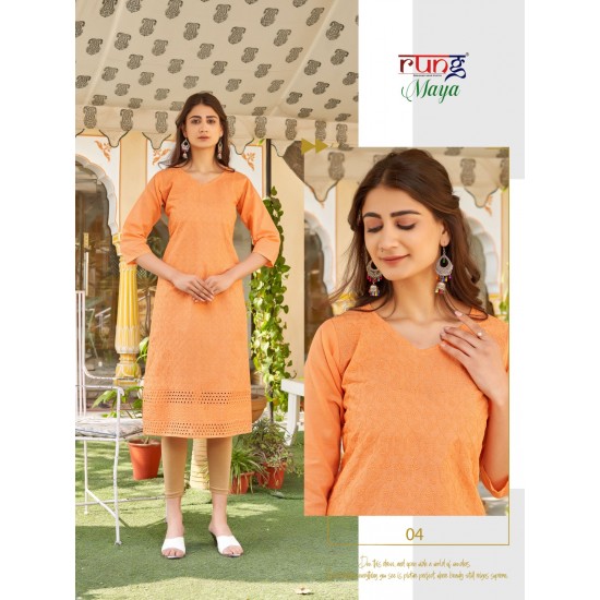 RUNG KURTI MAYA