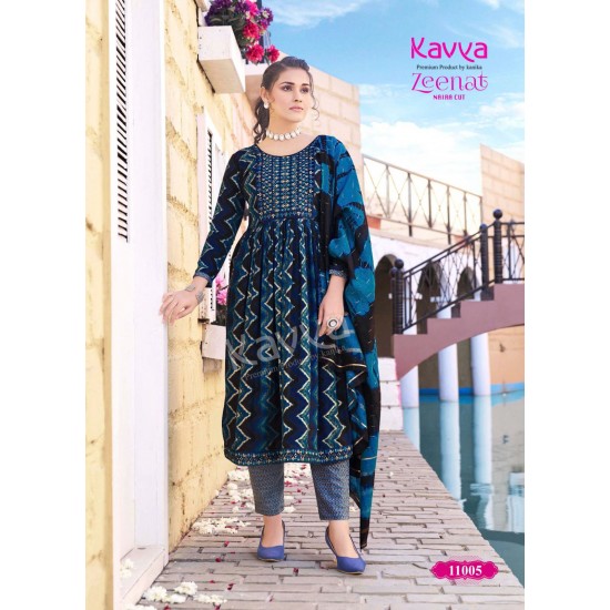 KAVYA KURTI ZEENAT VOL 11