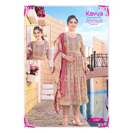 KAVYA KURTI ZEENAT VOL 11