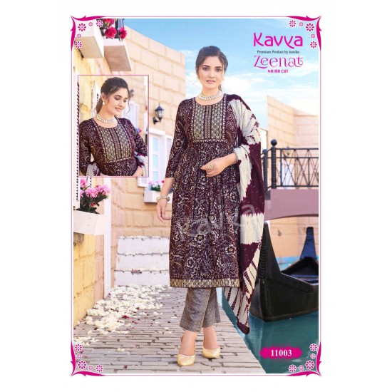 KAVYA KURTI ZEENAT VOL 11