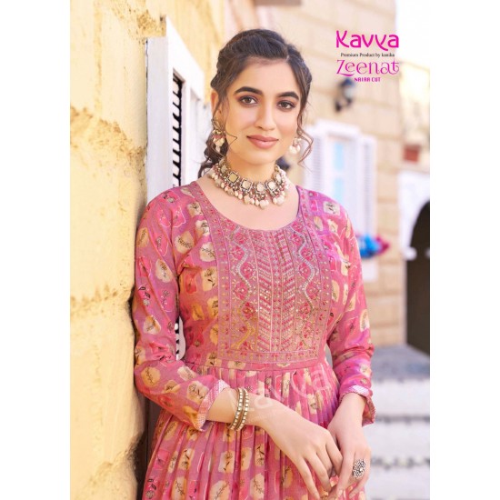 KAVYA KURTI ZEENAT VOL 11