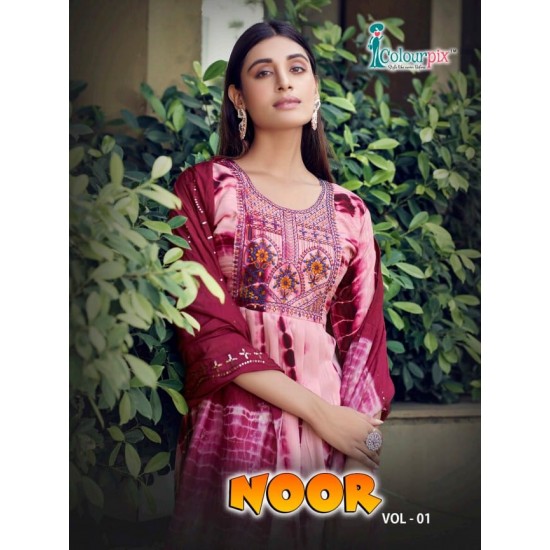 COLOURPIX KURTI NOOR VOL 1 