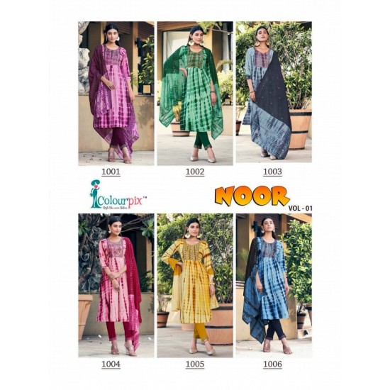 COLOURPIX KURTI NOOR VOL 1 