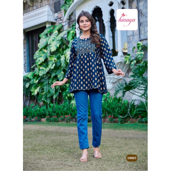 HINAYA KURTI FASHION 4 YOU  VOL-5