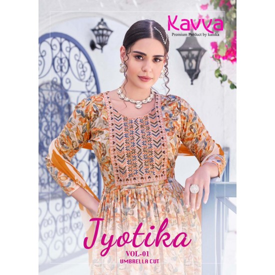 KAVYA KURTI JYOTIKA VOL 1