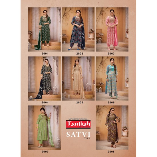 TANISHK FASHION SATVI VOL 2