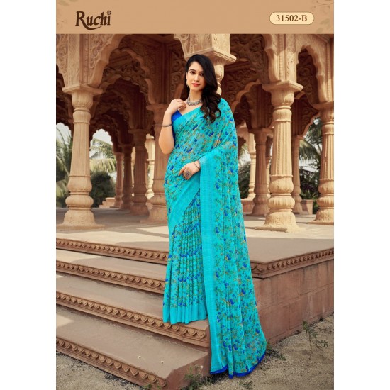 RUCHI SAREES Star Chiffon 152