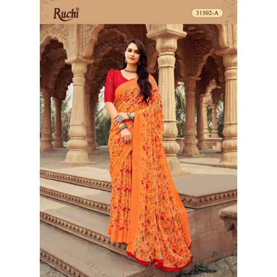 RUCHI SAREES Star Chiffon 152