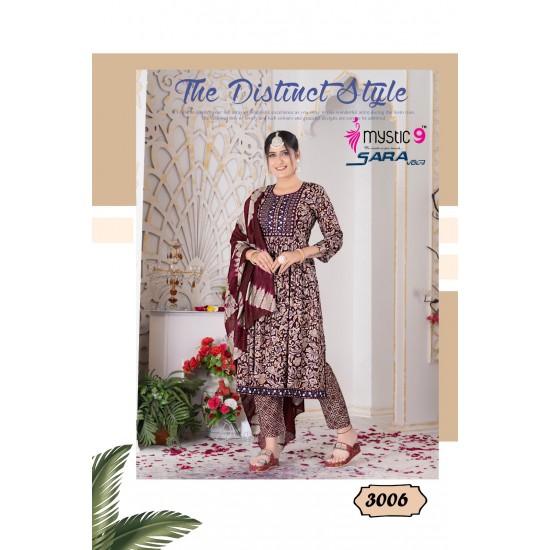 MYSTIC 9 KURTI SARA VOL 3 