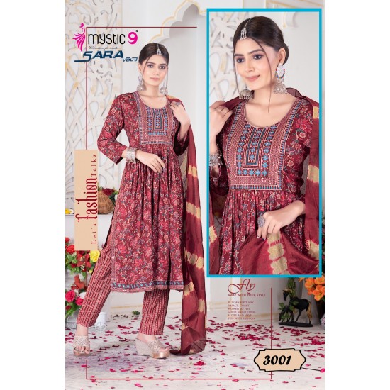 MYSTIC 9 KURTI SARA VOL 3 