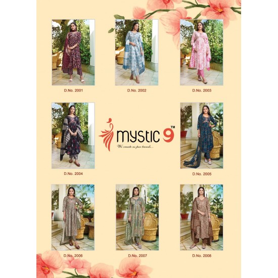 MYSTIC 9 KURTI Monalisha  VOL 2