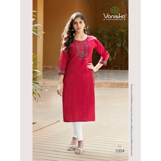 VANISKA KURTI BLUE BERRY VOL 1