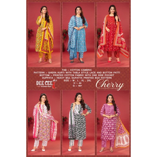 DEE CEE KURTI CHERRY